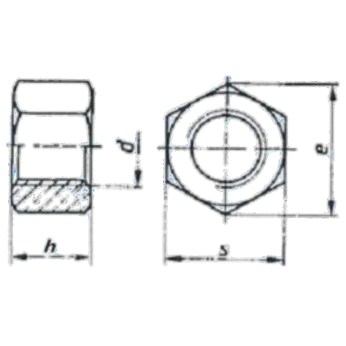 Bolt Technical Drawing