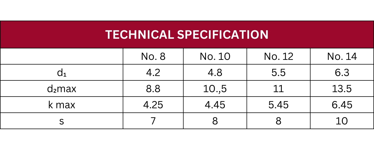 Technical Specification Table