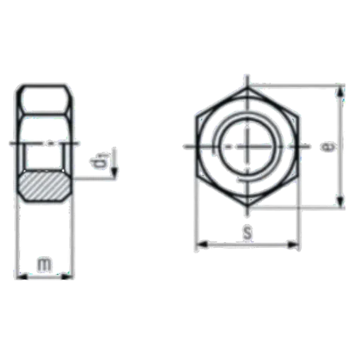 Bolt Technical Drawing