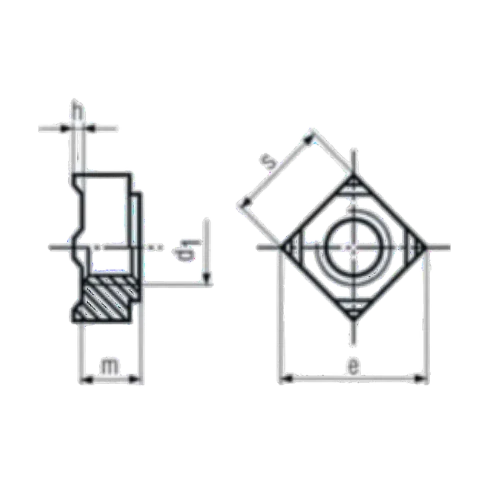 Bolt Technical Drawing